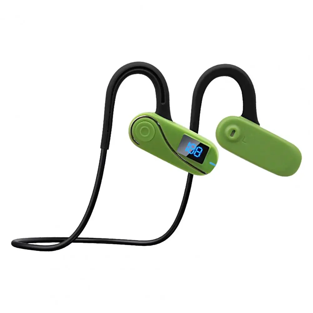 

Earphone Useful Long Battery Life Dynamic Bluetooth-compatible5.3 Stereo Sports Bone Conduction Earbud Phone Accessories