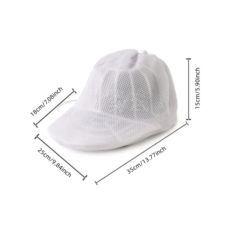 Anti Deformation Washer Hat Bag Portable Baseball Cap Hat Washer Small Clothes Laundry Wash Bags for Washing Machine 6