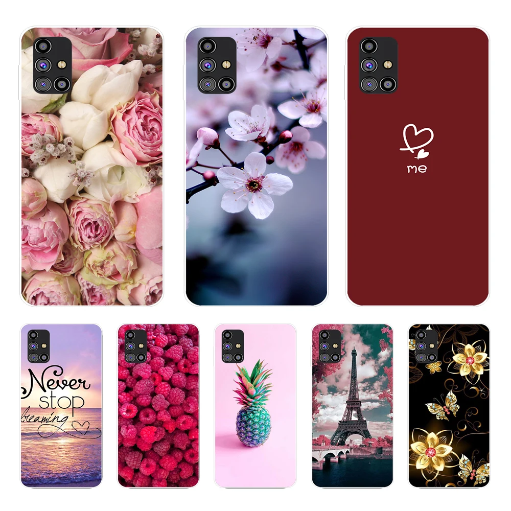 Cover Per Telefono Samsung M31S Cover Posteriore In Silicone Tpu Morbido Per Samsung Galaxy M31S Custodia M31 S M 31 S Galaxy 31 Paraurti Coque