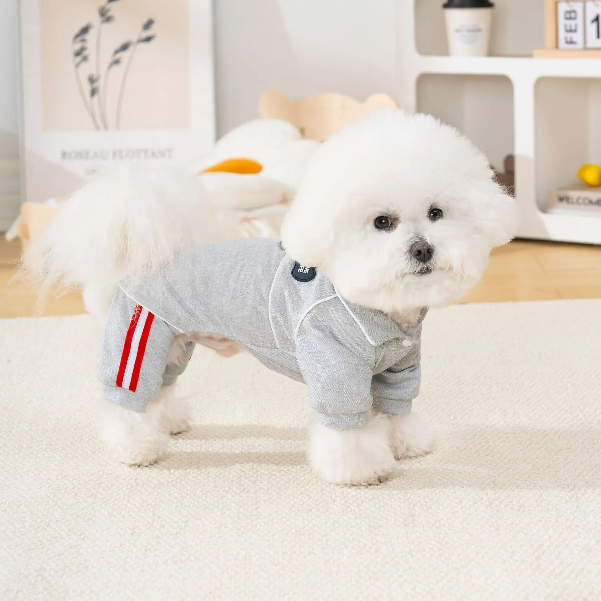 Modischer Hunde Jumpsuit Onesie Haustier Romper Für Welpen_voghion.com