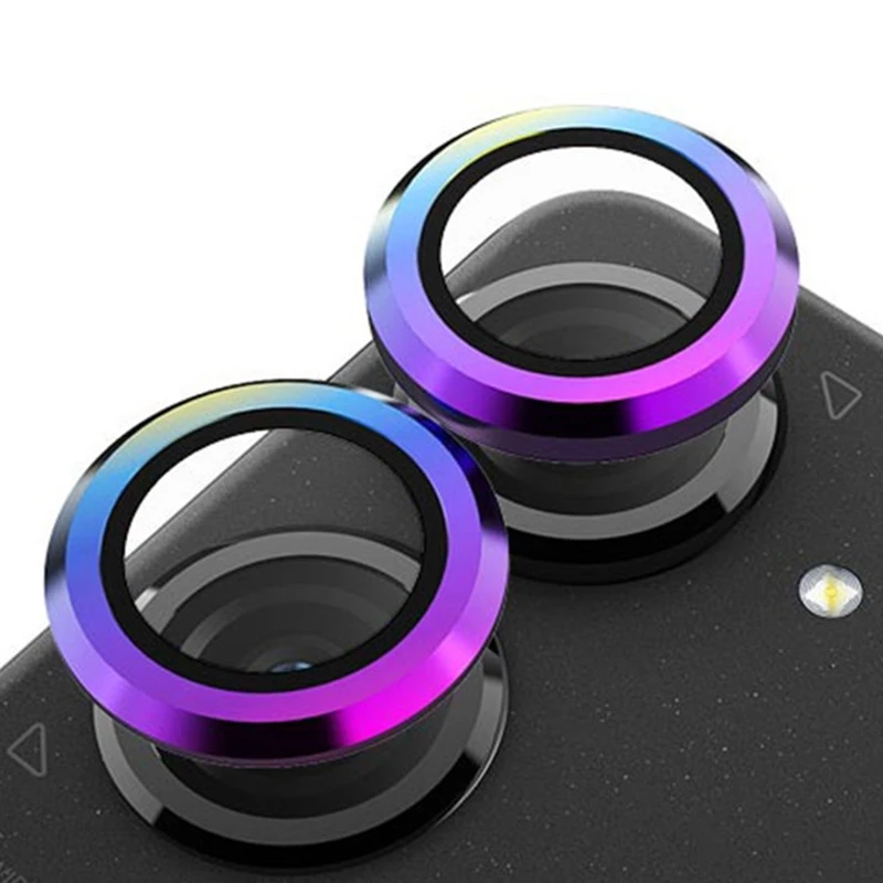 Premium Tempered Glass Camera Lens Protector and Screen Guard with Protective Case