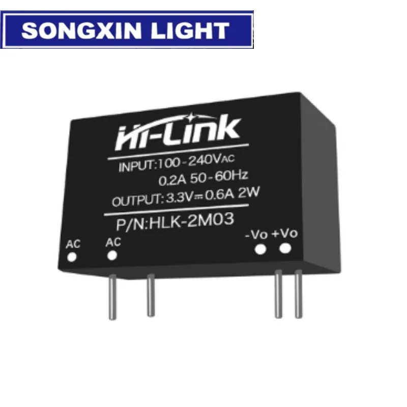 Hi-Link-Fabrik 2W 3,3 V/5V/9V/12V/15V/24V mA/mA/mA/mA/mA/83mA Wechselstrom-Strom versorgungs modul Verbraucher elektronik