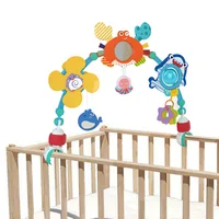 Baby Stroller Arch Toy Bouncer Toy Pram Activity Arch Toys Fine Motor Skills Toys Sensory Development Arch Baby Car Seat Toys 2