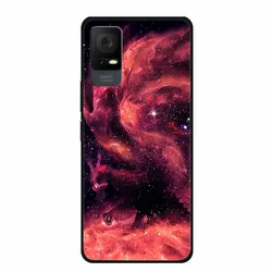Superbe coque de protection en silicone TPU peinte - Design de menton amélioré