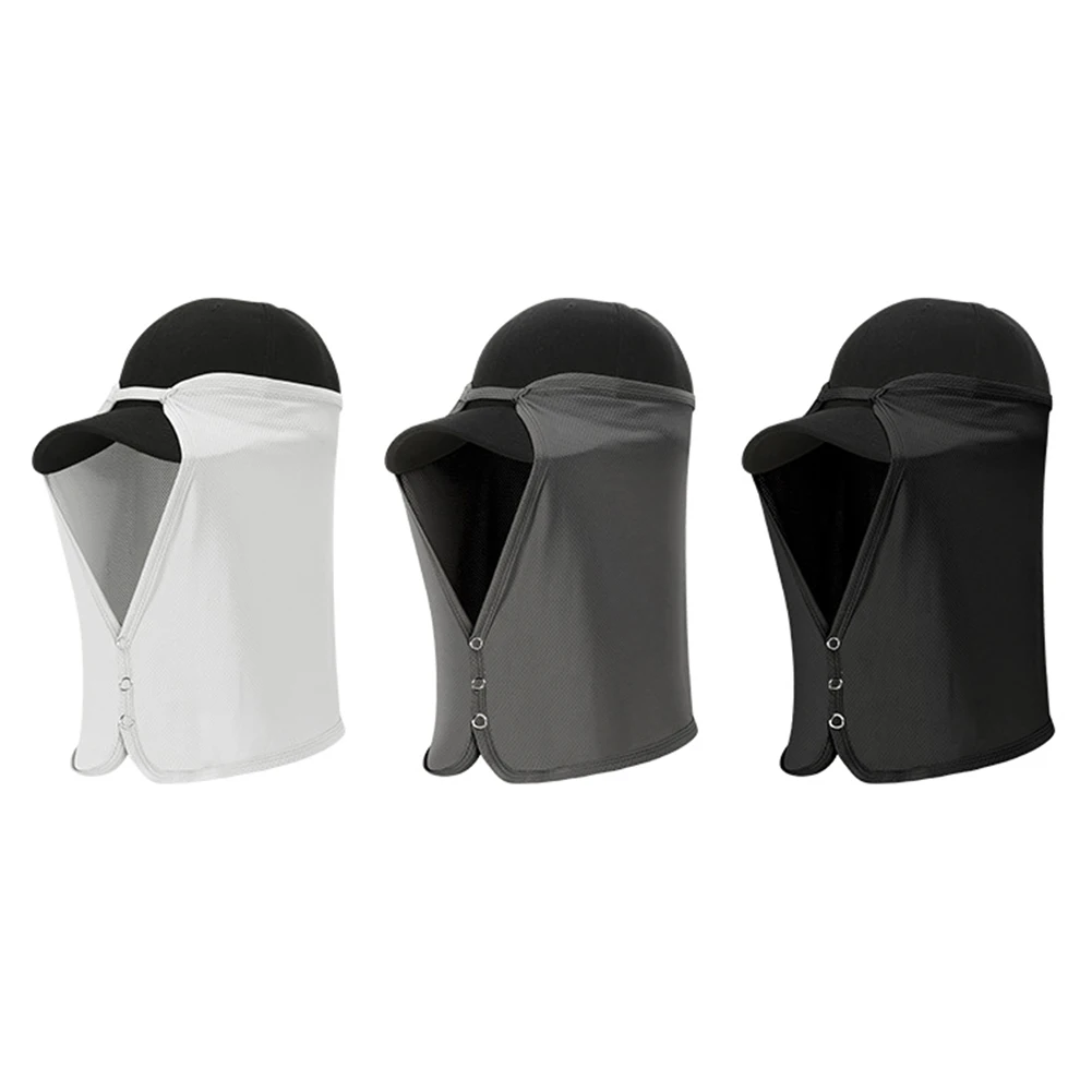 Description Picture 4 of itemQuick-Drying Fishing Cap Face Neck Sunshade Masks Cap UV Protection Visor Headwear for Outdoor Sports Golf Hiking