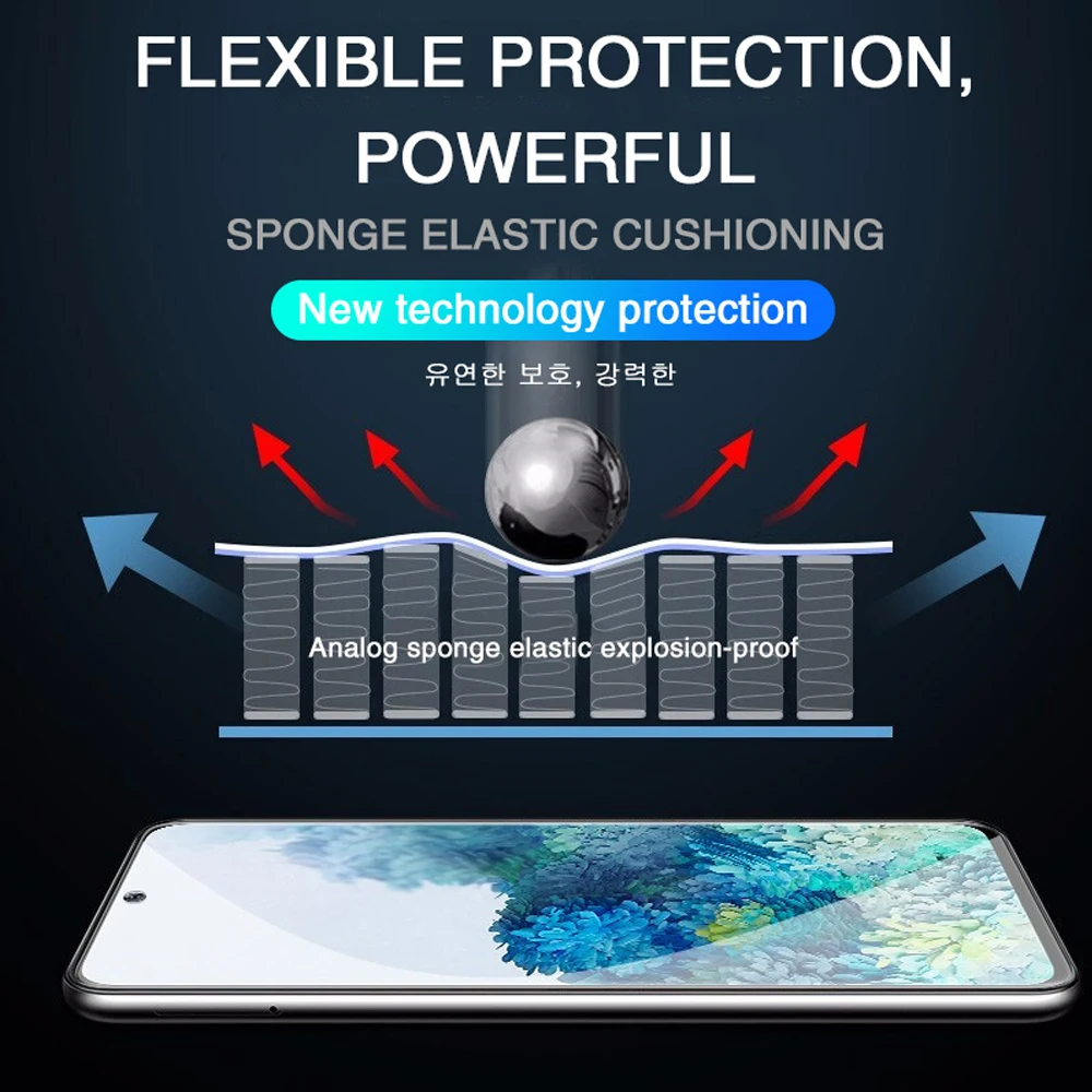 3 pezzi HD idrogel pellicola per Samsung M36 M56 M16 M35 M55 M15 M14 M55s C55 F55 F16 F06 F14 F15 5G protezione schermo - immagine 4