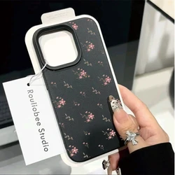 Pink Small Flowers Lichee Pattern Shockproof Phone Case - Samsung Note 20 (S20859)
