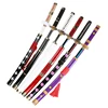 31.5" Handmade Japanese Roronoa Zoro Katana Anime Cosplay Sword Bamboo Wood Samurai Sword Kitetsu wado ichimonji 6