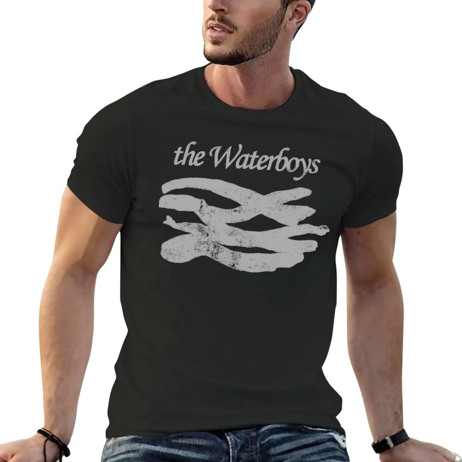 

The Waterboys Essential T-Shirt quick-drying heavyweights summer clothes customs Men's t-shirts