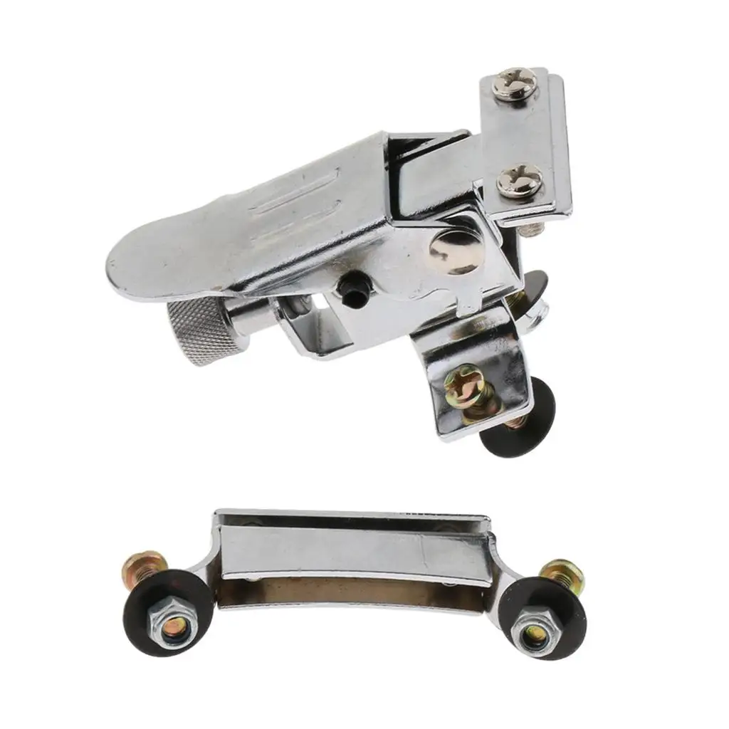 1 Set Metal Snare Drum Throw Off Strainer Regulator Strainer Drum Clamp for Drum Set Replacement Parts Accessories