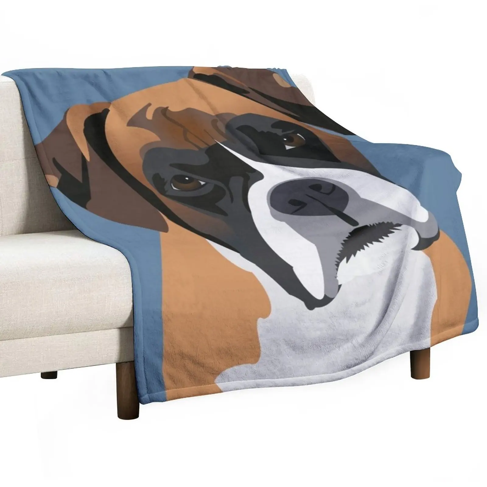 

Boxer Dog Throw Blanket Soft Bed Blankets Thin Blanket wednesday Decorative Throw Blanket