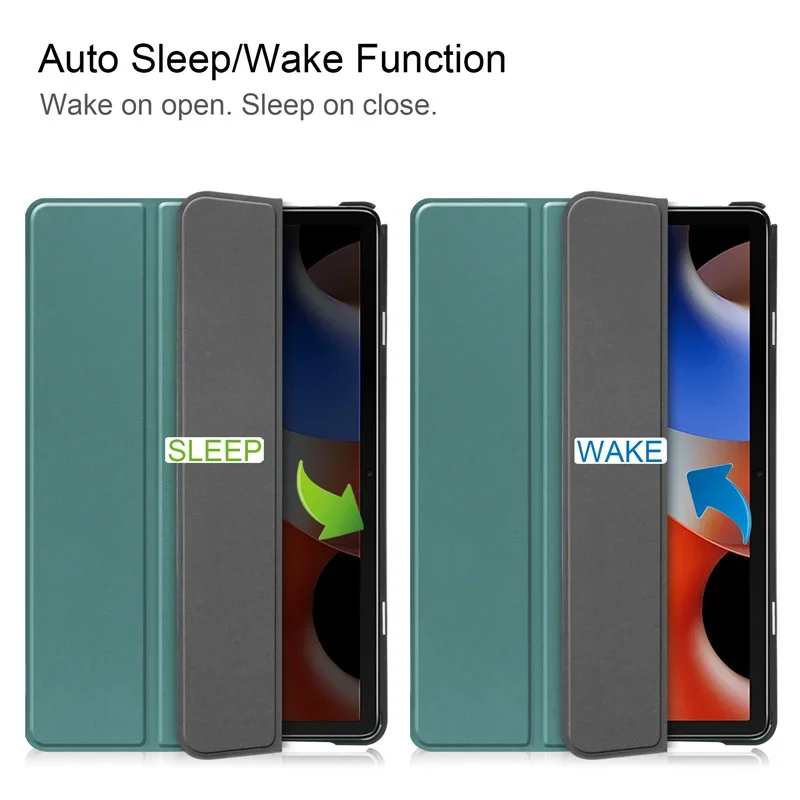 Tablet para Almofada Oscal 10 Case 10.1 Polegada Capa de Couro do Plutônio para Blackview Oscal Almofada 10 Case 2023 10.1 Case Dormir Sono Automático Capa Novo Case - Imagem 5