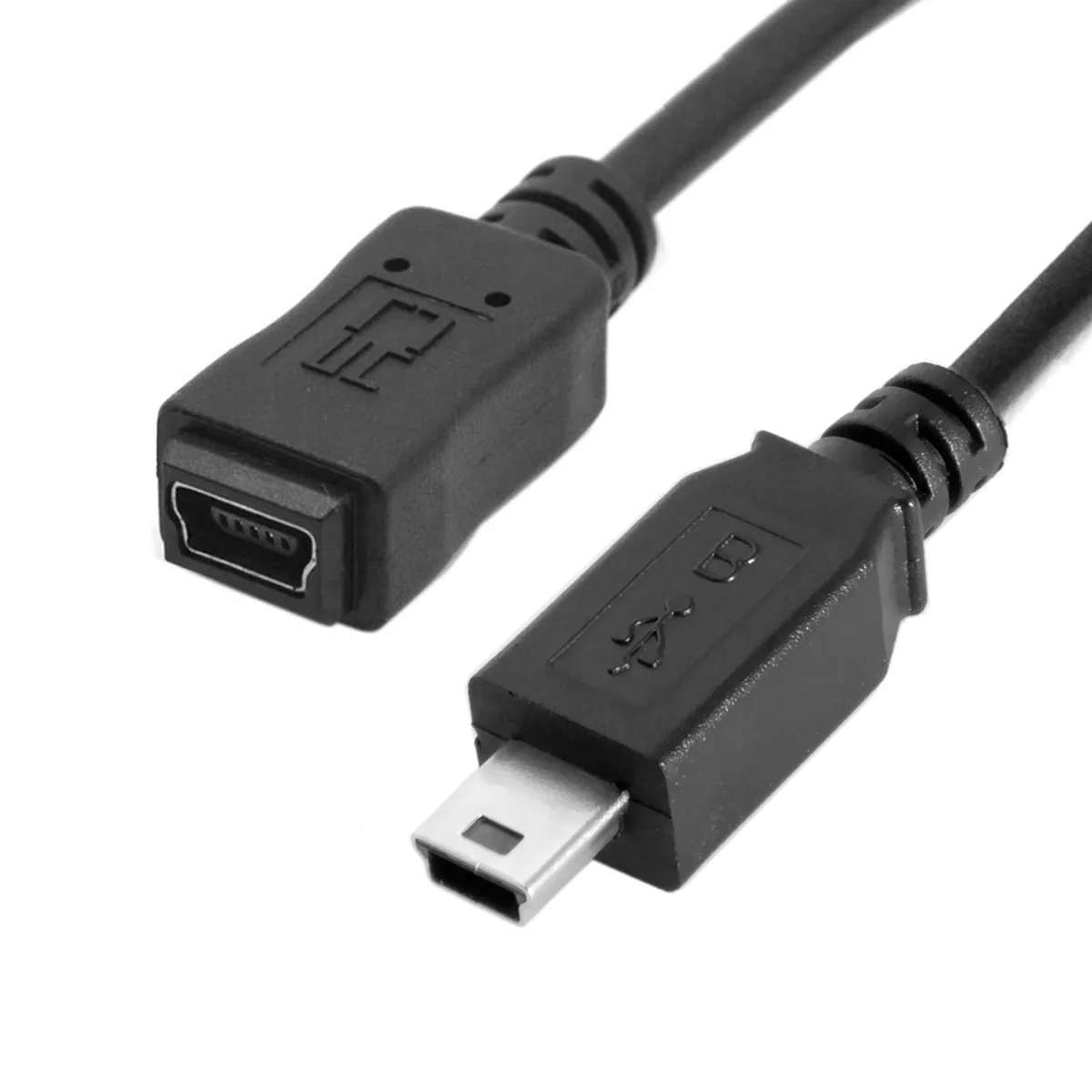 

USB 2.0 Hi speed Mini USB 5Pin Male to Female Extension Adapter Cable 50cm 150cm