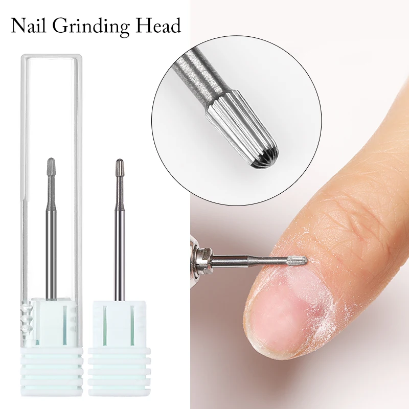 

Tungsten Steel Milling Cutter Nail Drill Bits Carbide Bits Cuticle Remover Grinding For Electric Nail File Machine Manicure Tool