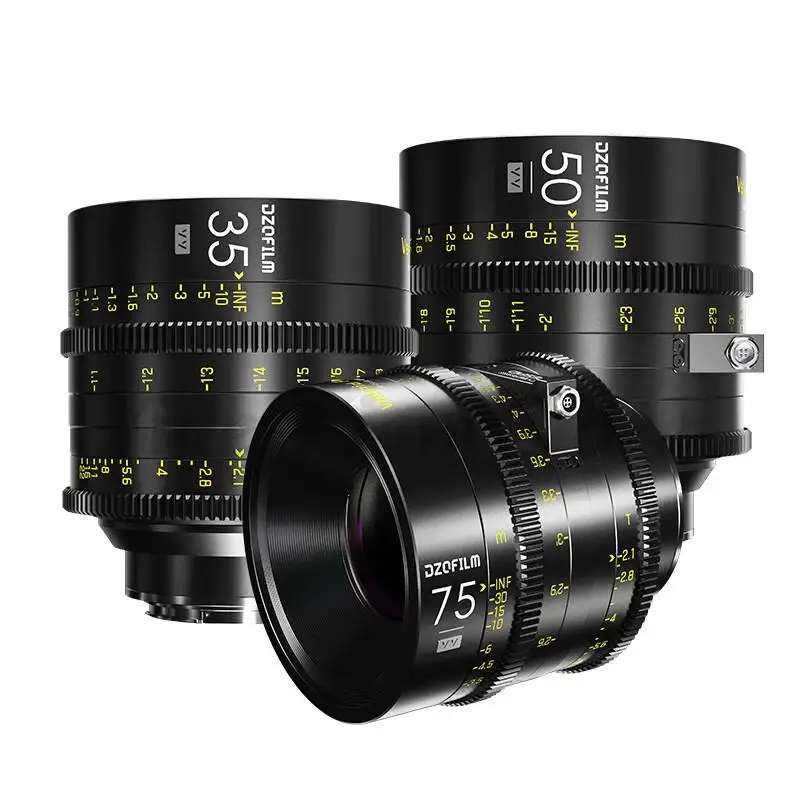 DZOFilm VESPID PRIME 16mm T2.8 21/25/35/40/50/75/100/125mm T2.1