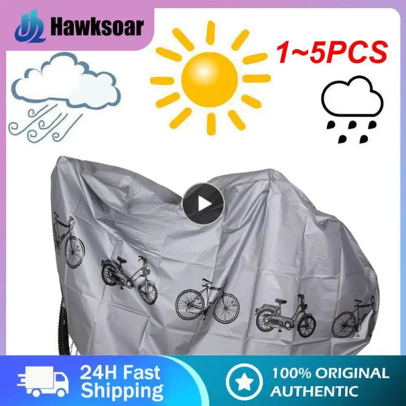 

1 ~ 5 шт. уличная защита от ультрафиолета для горного велосипеда, мотоцикла, брезентовые Чехлы, водонепроницаемая ткань, дождевая фотопалатка