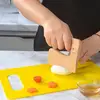 19PCS Montessori Kitchen Tools For Toddlers-Kids Cooking Sets Safe For Real Cooking Toddler Crinkle Cutter Kids Cutting Board 3