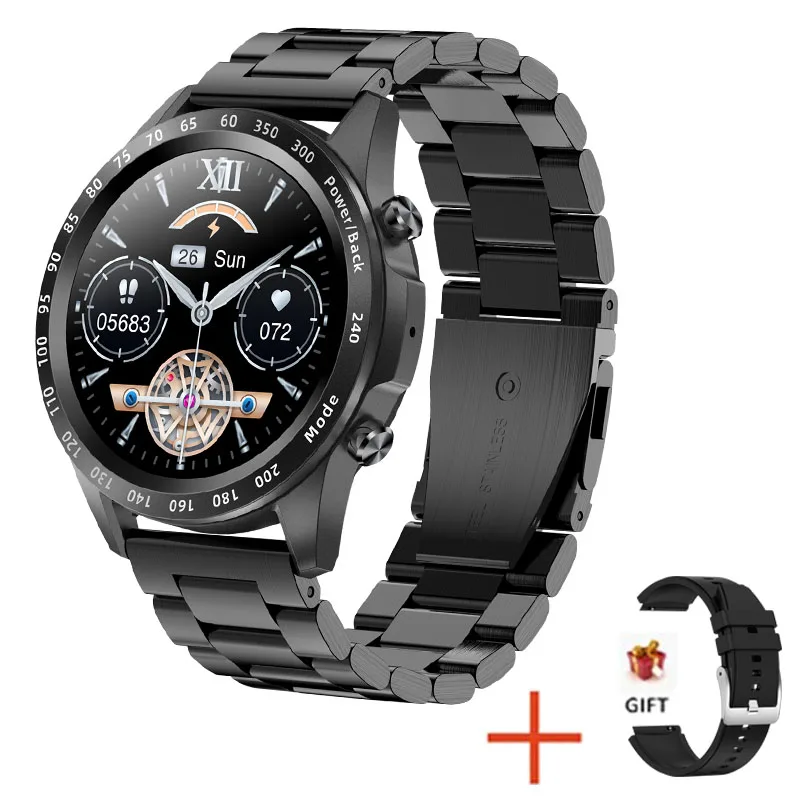 2022 Men Smart Watch Heart Rate Blood Pressure IP67 Waterproof Sports Fitness Luxury Watch Bluetooth Call Smartwatch Music Clock 
