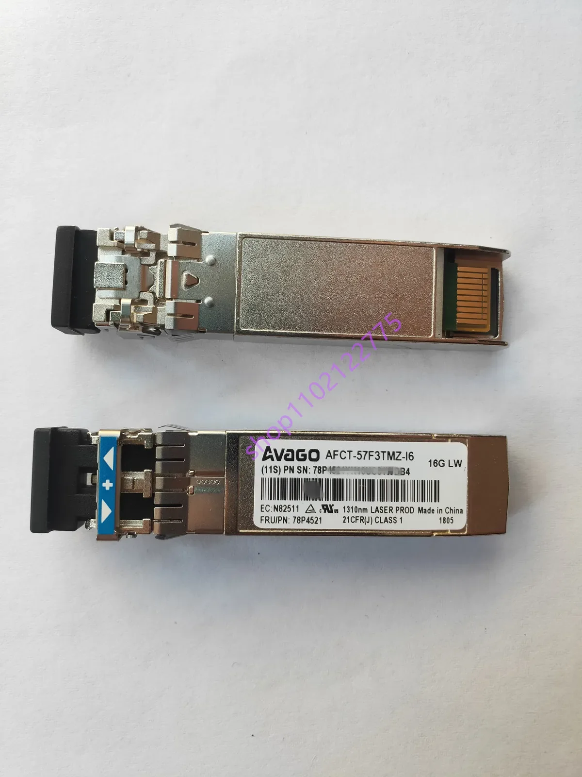 AVAGO Sfp 16G Fiber Optical Module LW 1310NM/AFCT-57F3TMZ-I6/78P4521/16GB Single-Mode Optical Transceiver