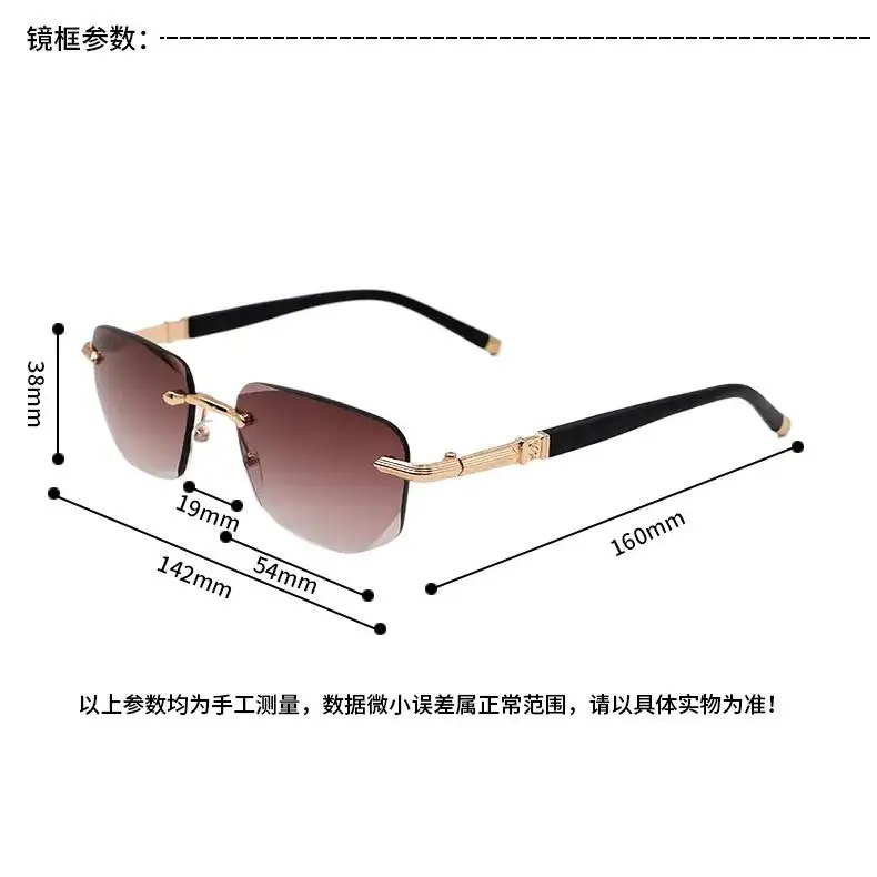Unisex Frameless Presbyopia Glasses with Eye-Friendly Carving Technology