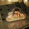Creative Handmade DIY Tulip Flower Sea Cube Small Night Lamp Material Package LED Tulip Flower Night Light Decor for Girlfriends 3