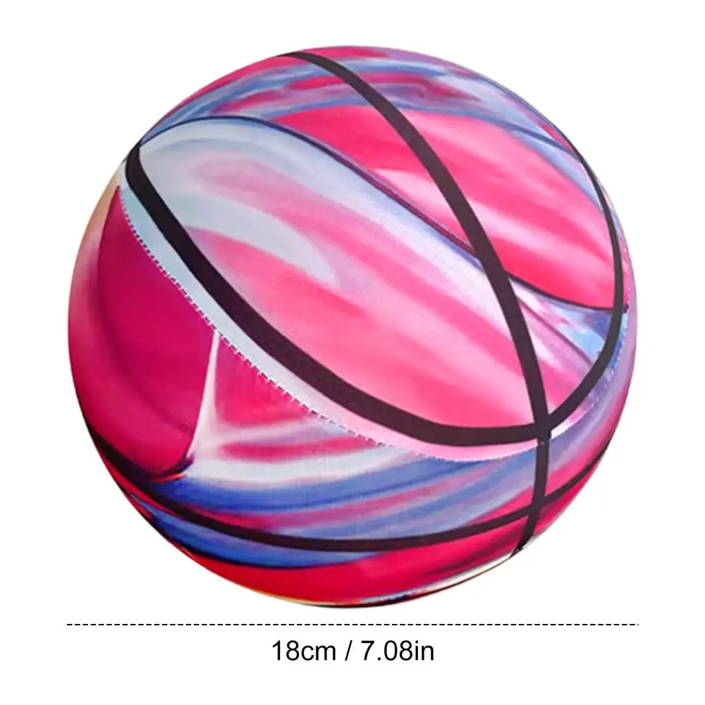 FXKJ Ballon De Basket-ball Silencieux, D'entraînement D'intérieur, Ballon De Basketball Silencieux En Mousse Haute Densité Haute Densité En Laboratoire, Flexible, Léger, Facile à Prendre En Main, Pour