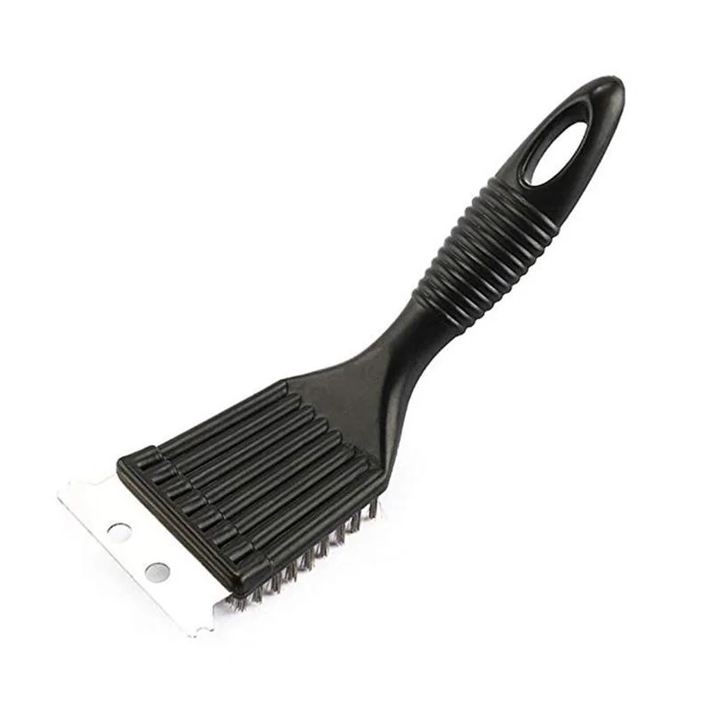 Barbecue Cleaning Tools Grill Brush For Barbecue Grill Brush Steel Wire Bristles BBQ Cleaning Brushes Durable Cooking Tool Outdoor Home BBQ Gas Kit Accessories