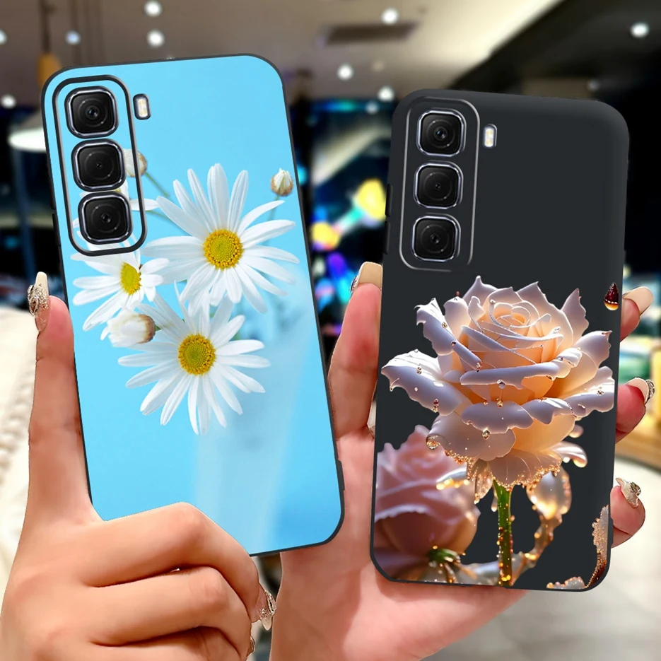 Cute Lucky Koi Soft TPU Phone Case - Infinix Hot 50 Pro Plus
