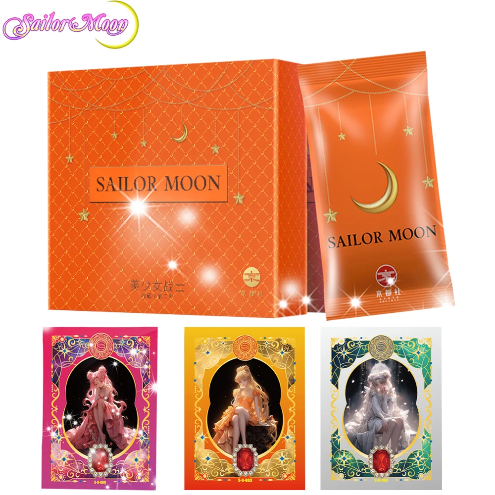 Nuovo Originale Sailor Moon Rare Edition Card Booster Box Collection Personaggio Anime Rare Charm Shining Cards Girl Game Toys Gifts
