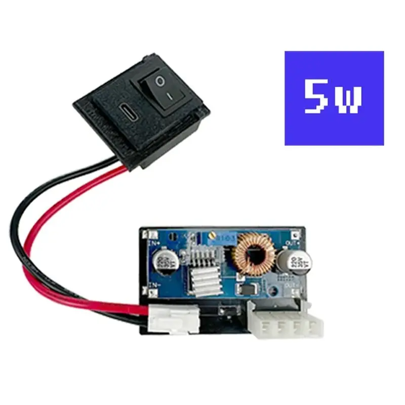 T43C-NEW PS2 팻 콘솔용 타입 C PSU 모드 PS2 파워 보드용 5W 전원 공급 보드, PS2 팻 콘솔 액세서리