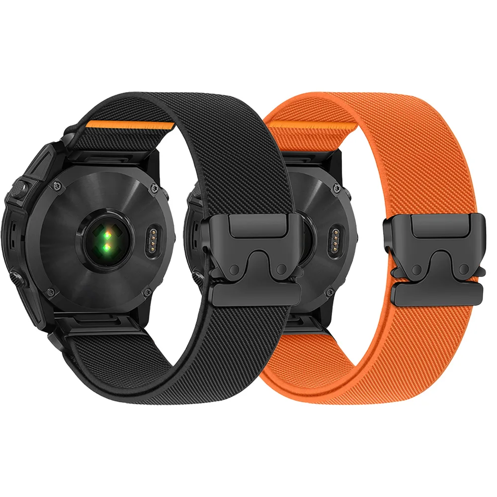 Premium Parachute Nylon Band - Adjustable 22/26mm Bracelet Strap