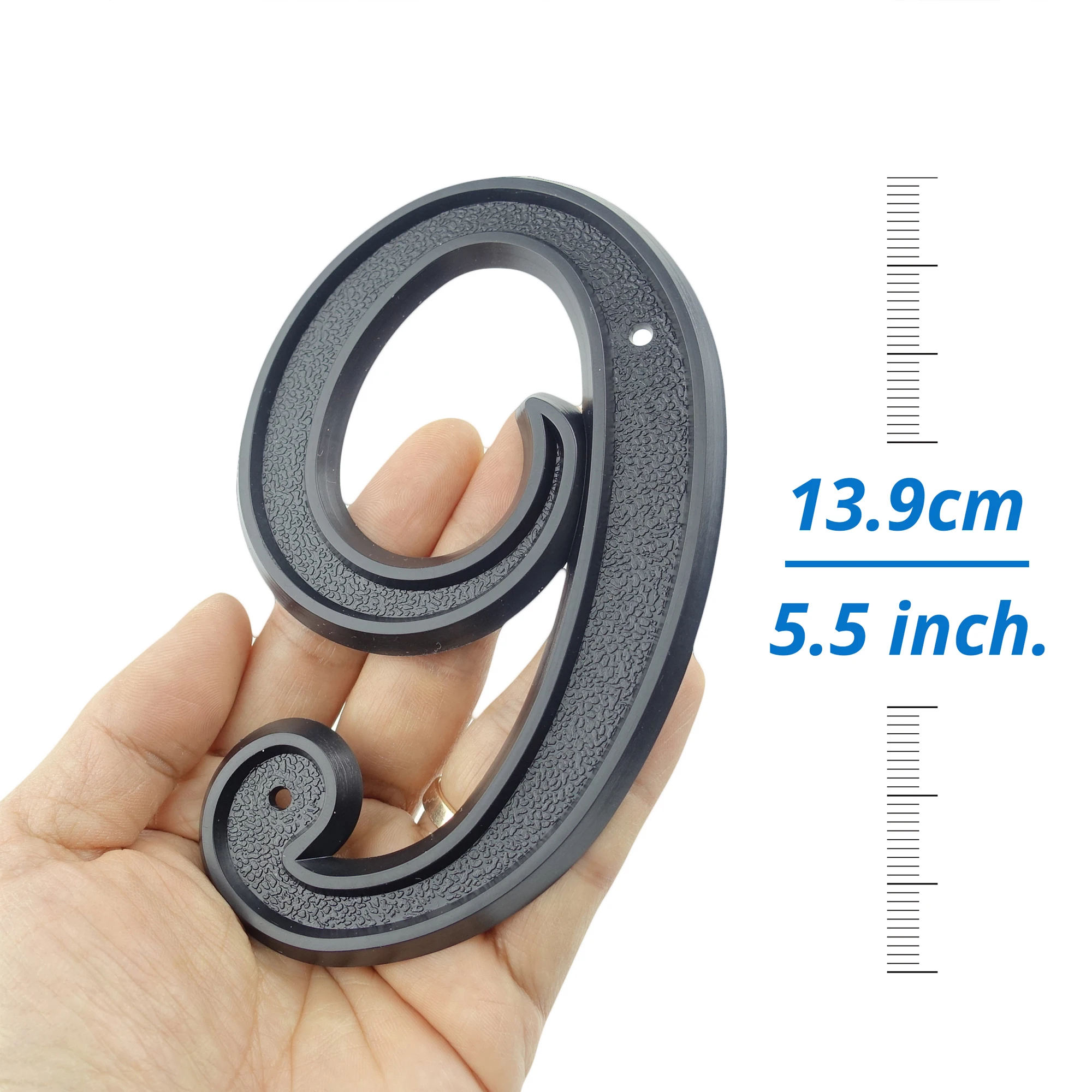 House Numbers 1pc 139mm Outdoor ABS Plastic Apartment Door Mailbox Address
