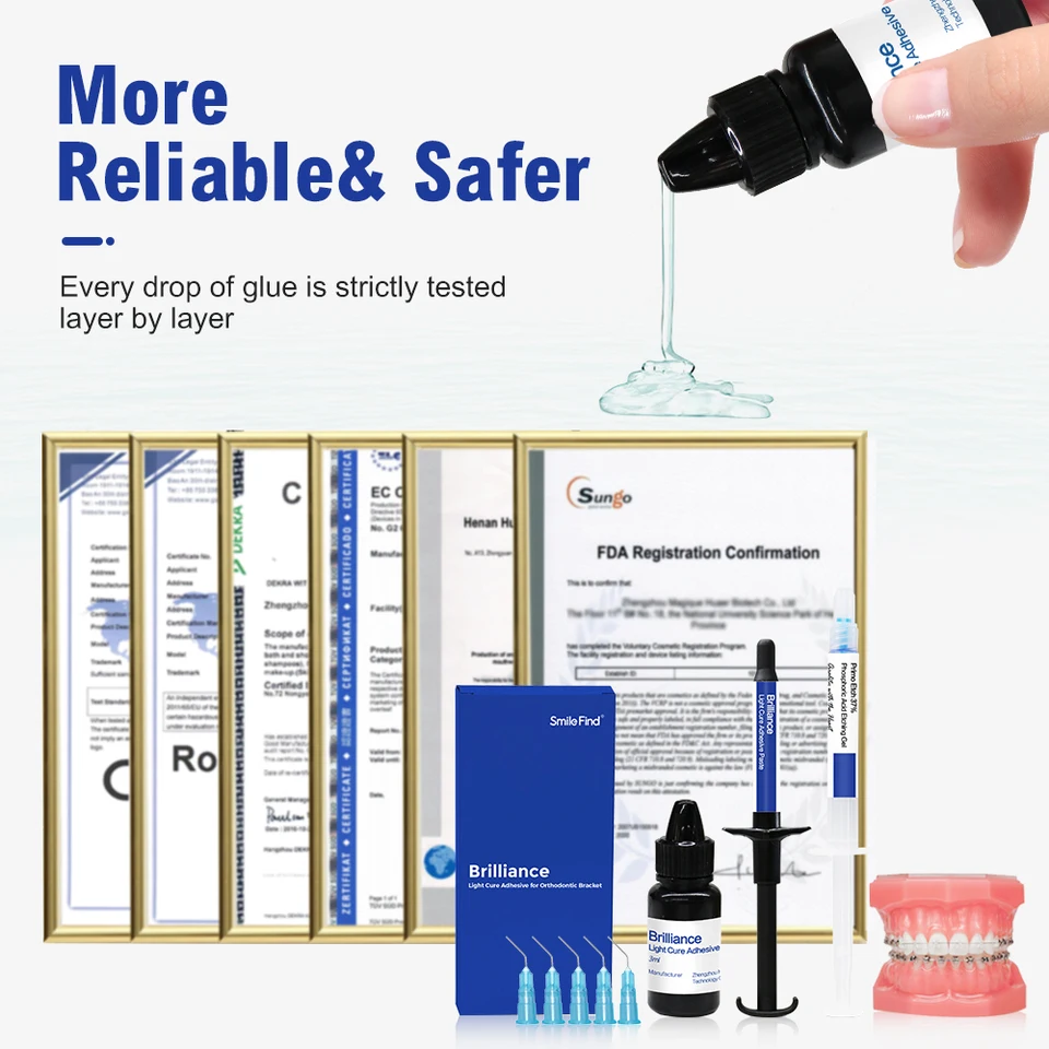 Staffe Per Incollaggio Colla Blu Incollabili Adesive Luminose - Foto 11