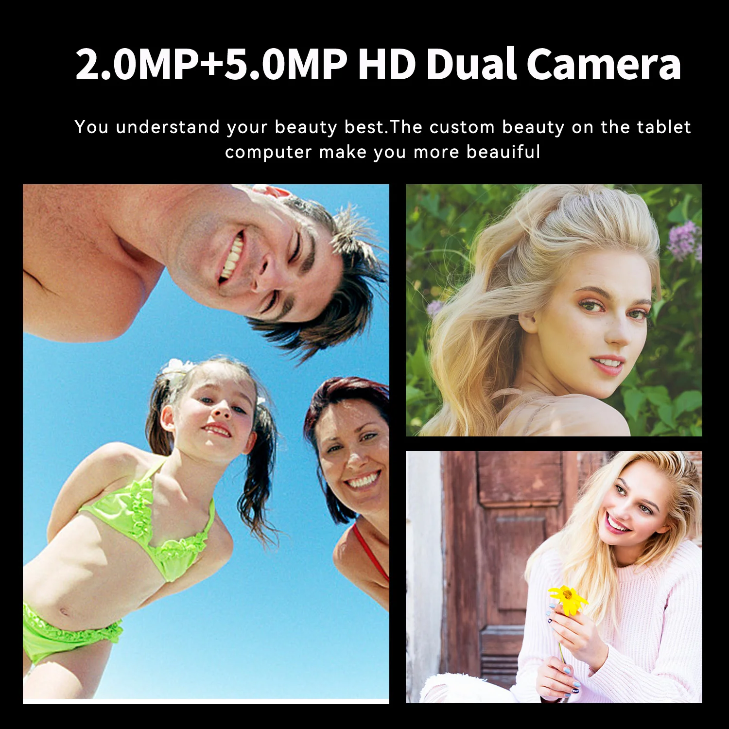 2025 Global Version Original BDF Pad Tablet 10.1 inch HD Android 11, 4GB+64GB, 5000mAh ,3G Dual SIM WiFi Tablet PC 5
