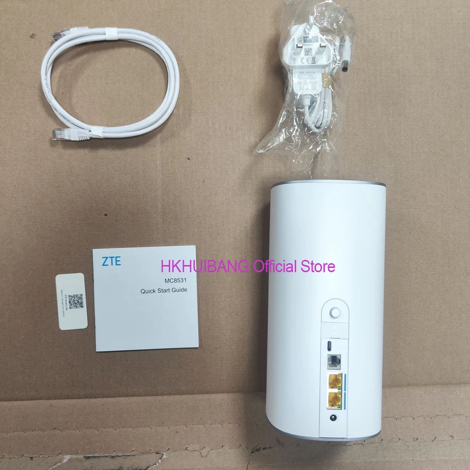ZTE 5G-A CPE G5 Ultra MC8531 Wi-Fi 7 Tri-bands Be19000 Wireless