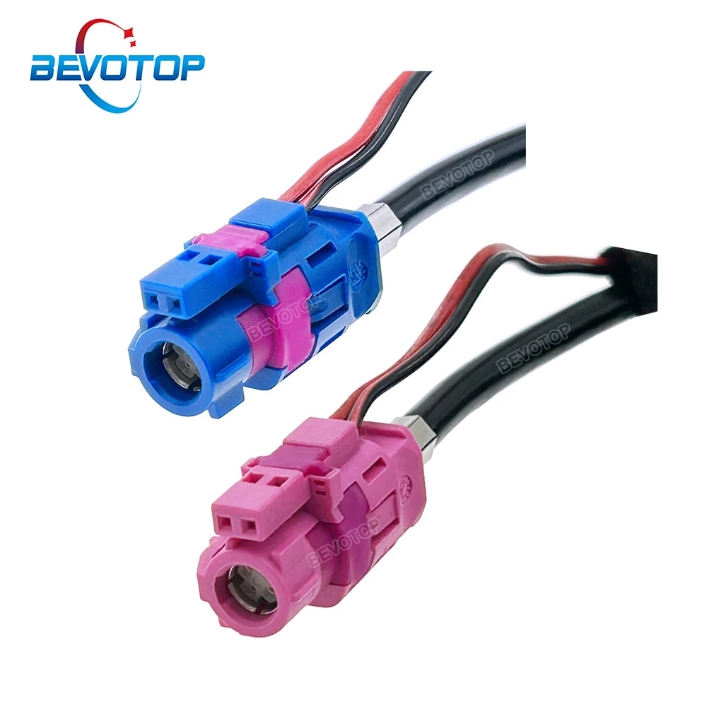 Bevotop-alta Velocidade Cabo de Transmissão de Dados Cabo Lvds Auto Wire Harness Hsd Mais 2pin Código c Feminino para 6pin Código h Feminino Jack