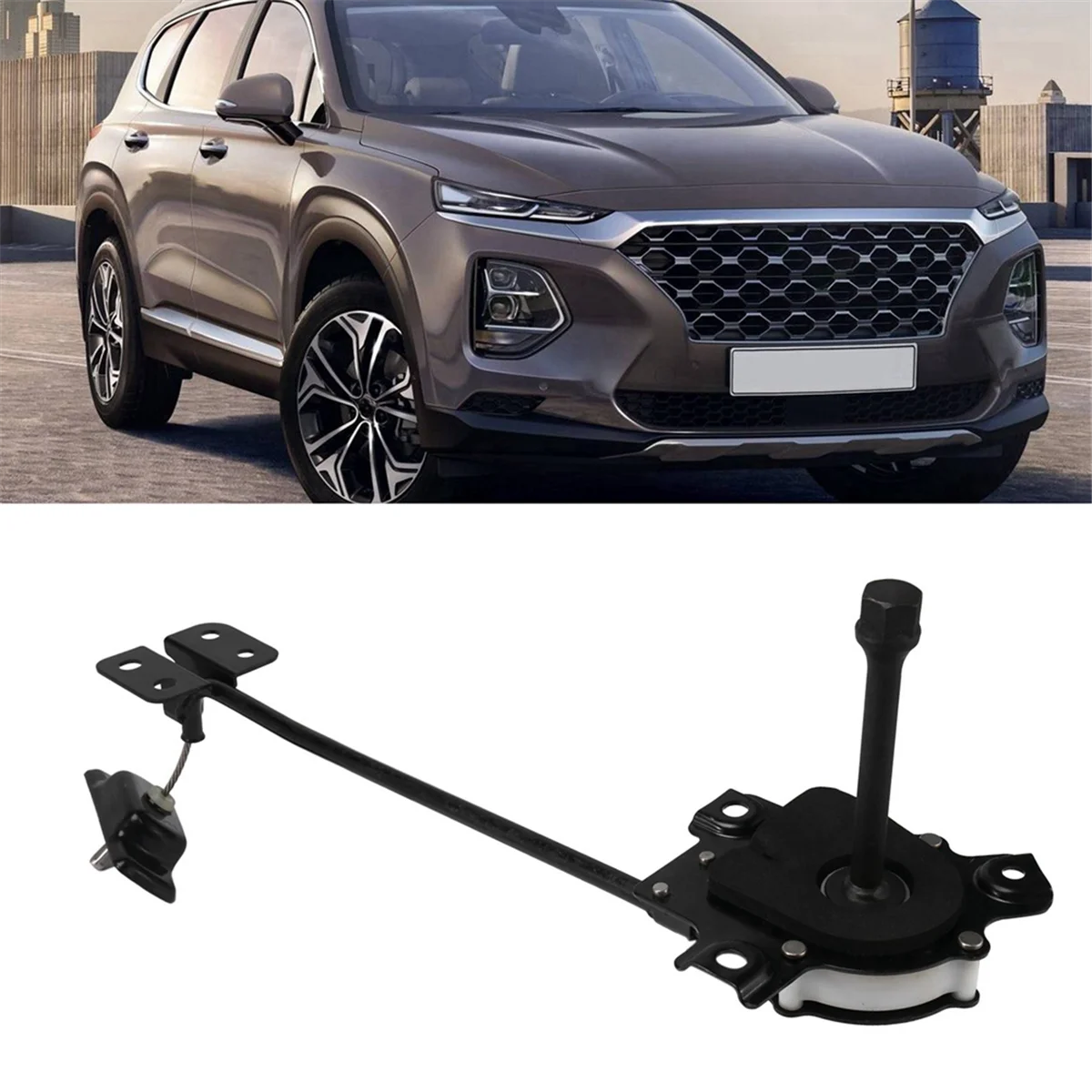 62800-B8000 Rear Spare Tire Bracket Assembly Rear Spare Tire Bracket Car for 2013-