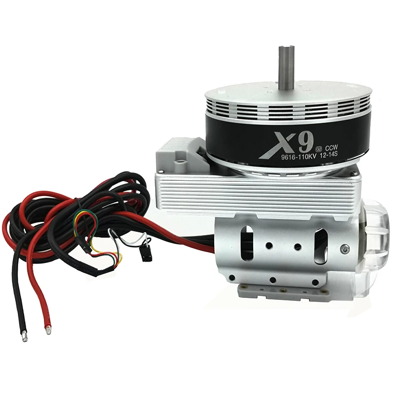 

2020New Hobbywing X9 силовая система 9616 110KV 12-14S с ESC + пропеллер + мотор комбо для 10L16L/22L мультироторный сельскохозяйственный Дрон