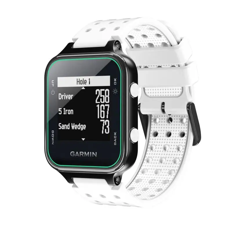 

Ремешок для часов, мягкие монохромные смарт-аксессуары для Garmin подход S20, сменный силиконовый ремешок для смарт-часов