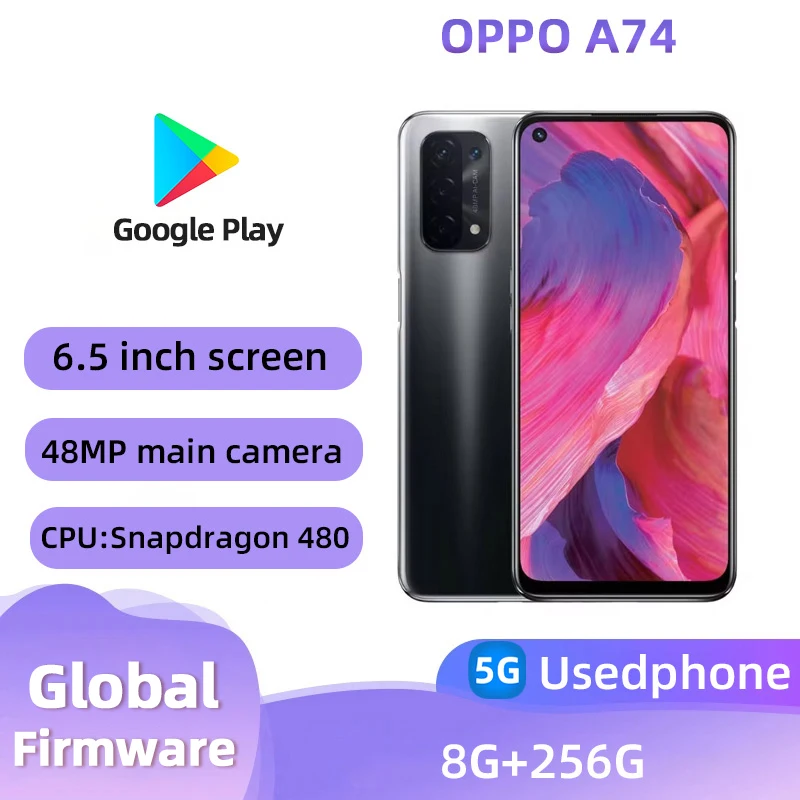 OPPO A74 5G スマートフォン CPU クアルコム Snapdragon 480 6.5