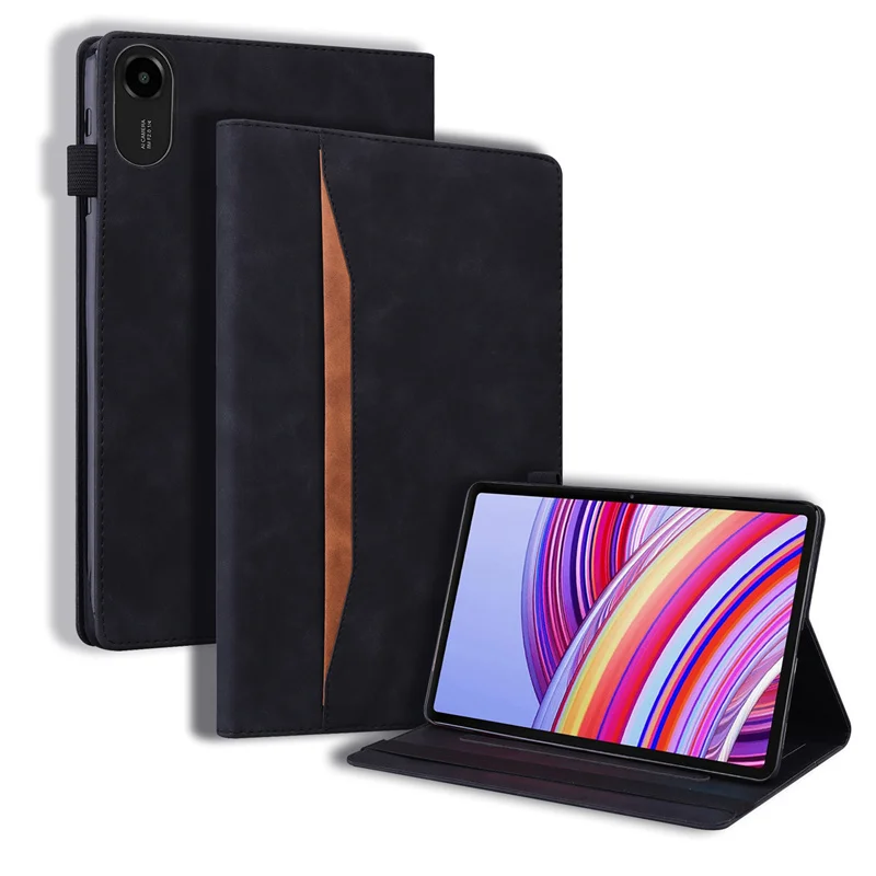 Enhanced Shockproof Flip Case with Soft TPU and Wallet Card Slot for 11-Inch Tablets + Pen