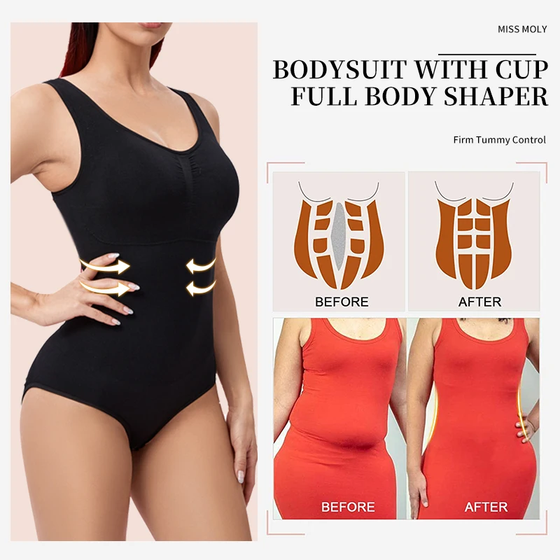 Shapewear Bodysuit For Women Tummy Control Butt Lifter Panties Waist  Trainer Stomach Body Shaper Slimming Underwear Girdles - Shapers -  AliExpress