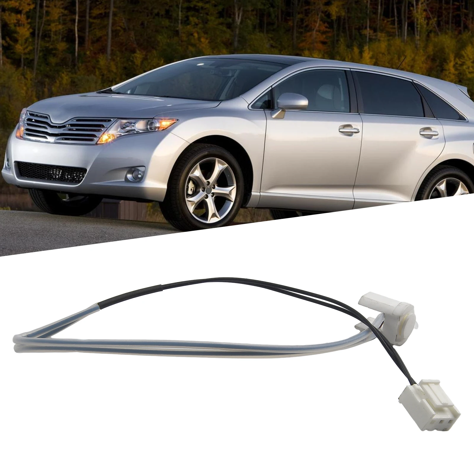 

Temperature Sensor Probe with Square Connection for Diesel Heaters Easy Installation, Universal Fitment, 30cm Length