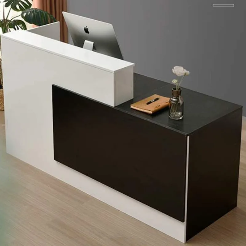 Beauty Salon Desk Aesthetics Counter Outdoor Small Front Cash Shop Reception Bar Convenience Store Business Display Furniture