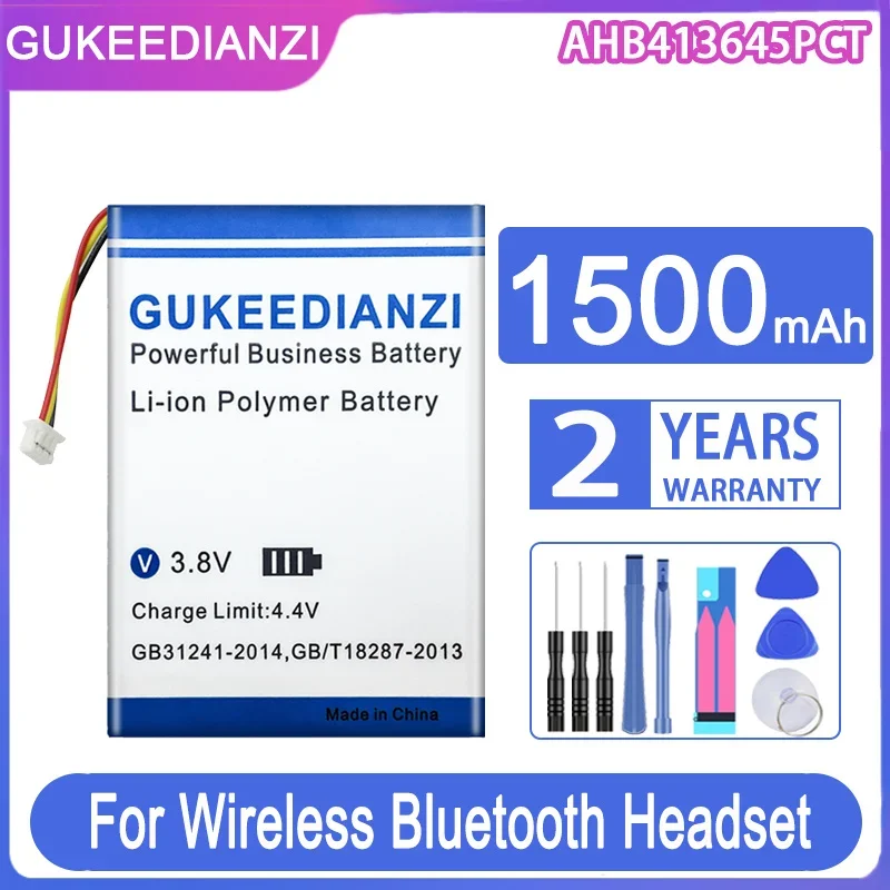 

GUKEEDIANZI Replacement Battery AHB413645PCT 1500mAh For Wireless Bluetooth Headset for Sennheiser PXC 550