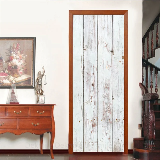 Adesivi 3D Per Porte Interne - Autoadesivi Rimovibili, PVC, 95x215 Cm, Design Moderno - Foto 8