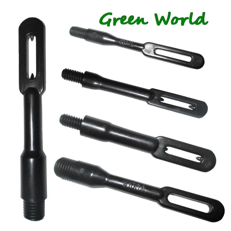 1pc/lot .22cal/.30cal/.40cal/410ga/12ga Slot Tips Loop Gun Clean Patch Puller Patch Holder tactical patch holder,cleaning patches