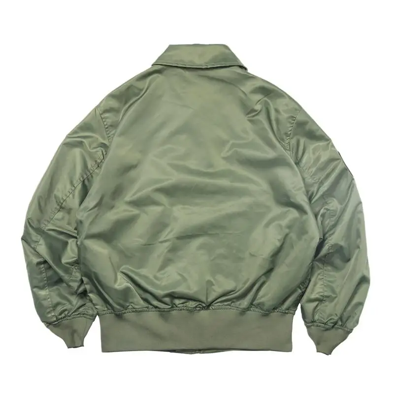 Aviator Jacket for Men - TOP GUN Patched Military Thin Jacket - true deals club
