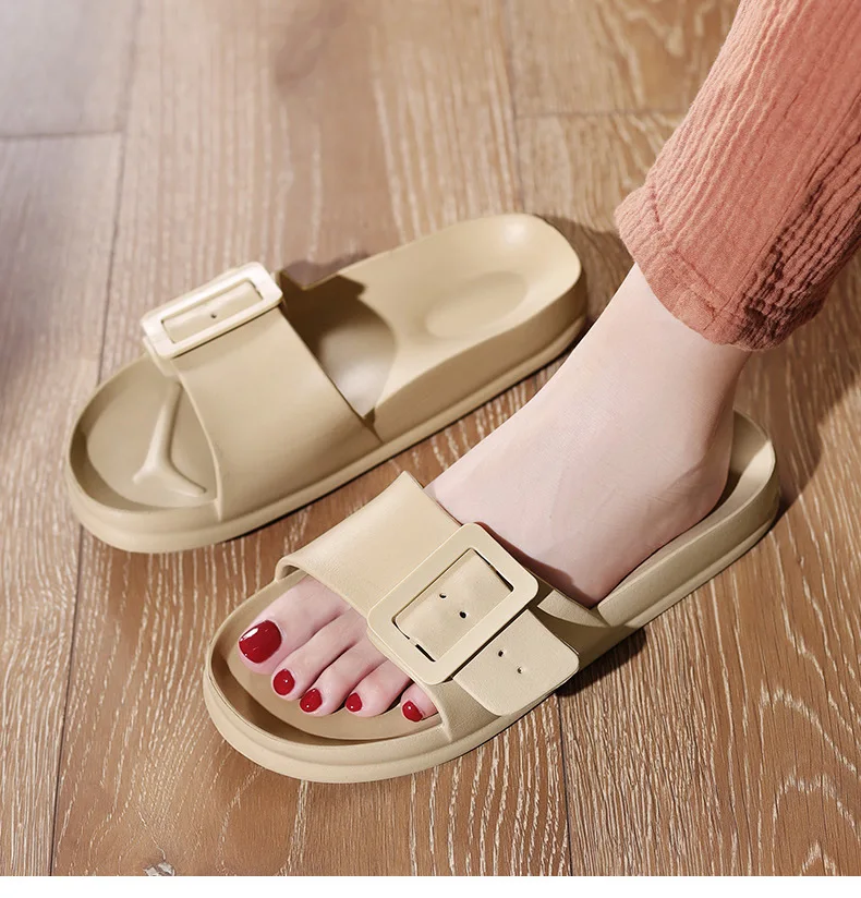 Litfun Women's Non-slip Eva Flat Sandals For Beach And Home_voghion.com