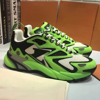 Designer B30 Runner Tatic Men's Sneakers Fashion mesh suede stitching casual sneakers Men's outdoor B22 jogging shoes 2